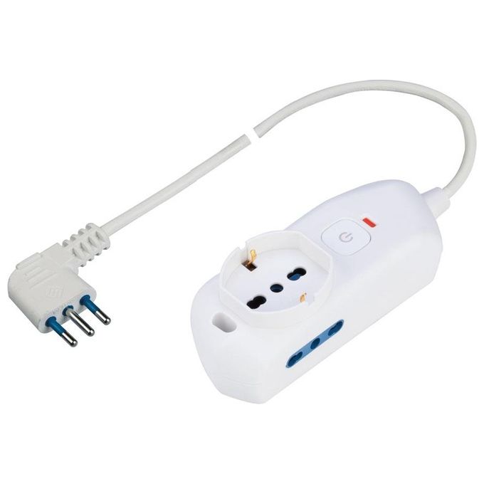 Poly Pool PP2511XL prolunghe e multiple 1,5 m 2 presa(e) AC Interno Bianco