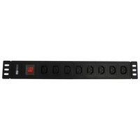 WP WPN-PDU-I05-08 unità di distribuzione dell'energia (PDU) 8 presa(e) AC 1.5U Nero