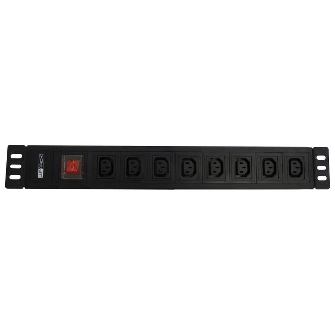 WP WPN-PDU-I05-08 unità di distribuzione dell'energia (PDU) 8 presa(e) AC 1.5U Nero