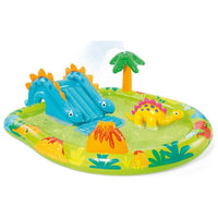 Intex 57166NP Centro giochi gonfiabile con dinosauri Vinile Multicolore 191 x 152 x 58 cm