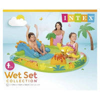 Intex 57166NP Centro giochi gonfiabile con dinosauri Vinile Multicolore 191 x 152 x 58 cm