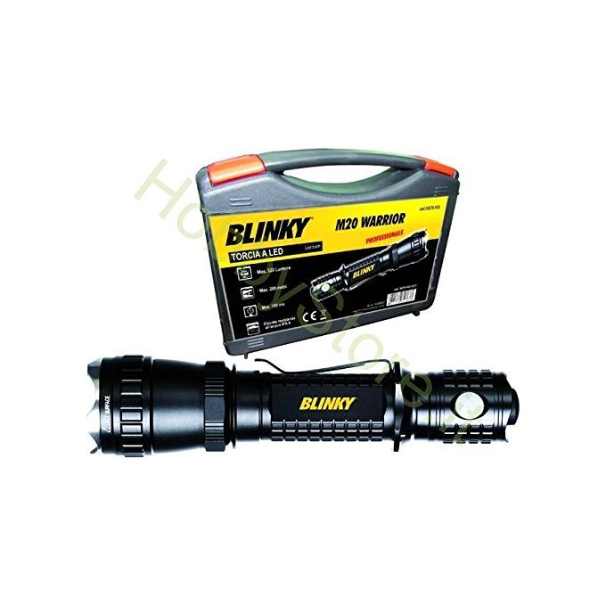Blinky 34270-10 Prof LED M20-Warrior in-Box Torcia