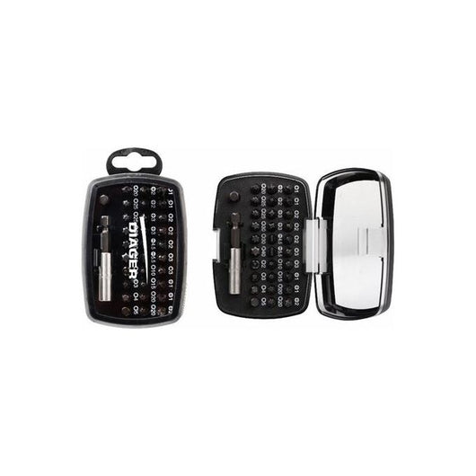 Diager Inserto per Avvitatore Pzd Ph Taglio Tx Es Set 32 Pezzi