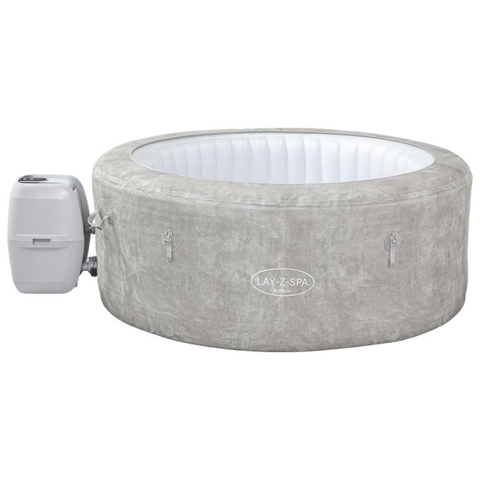 Bestway Lay-Z-Spa 60065 vasca idromassaggio e spa 669 L 4 persona(e) Rotondo Grigio