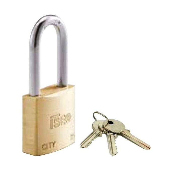 Iseo Lucchetto Ottone 40mm Arco Medio Ka City