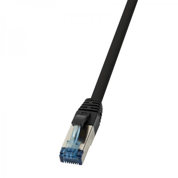 Cavo Patch Cat.6A S/FTP PUR IP20 UV 30m Nero