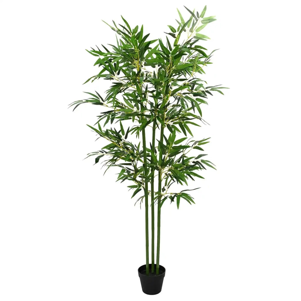 Albero di Bambù 2 pcs Verde 45 x 18 x 175 cm Tessuto e Bambù 42042063