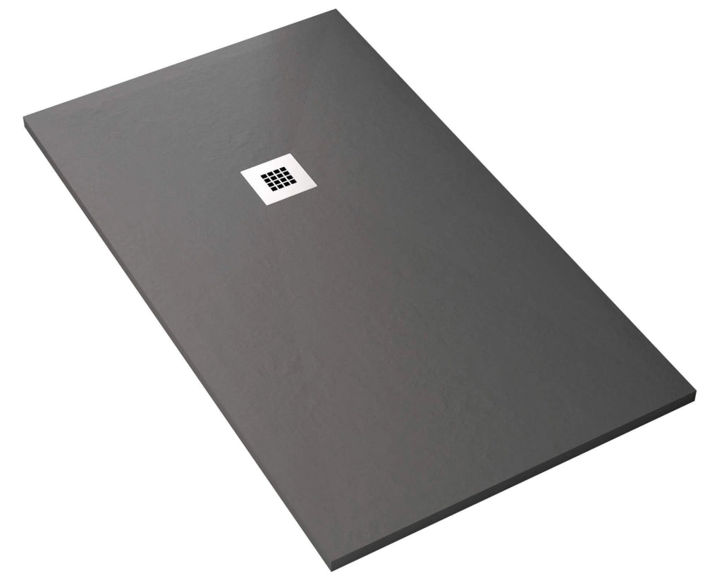 Piatto Doccia in Pietra 75x190 cm Bonussi Ardesia Everest Antracite