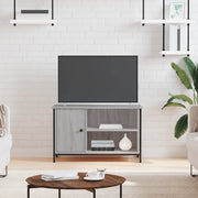 Mobile Porta TV-Mobile per TV-Credenza TV Grigio Sonoma 80x40x50 cm in Legno Multistrato