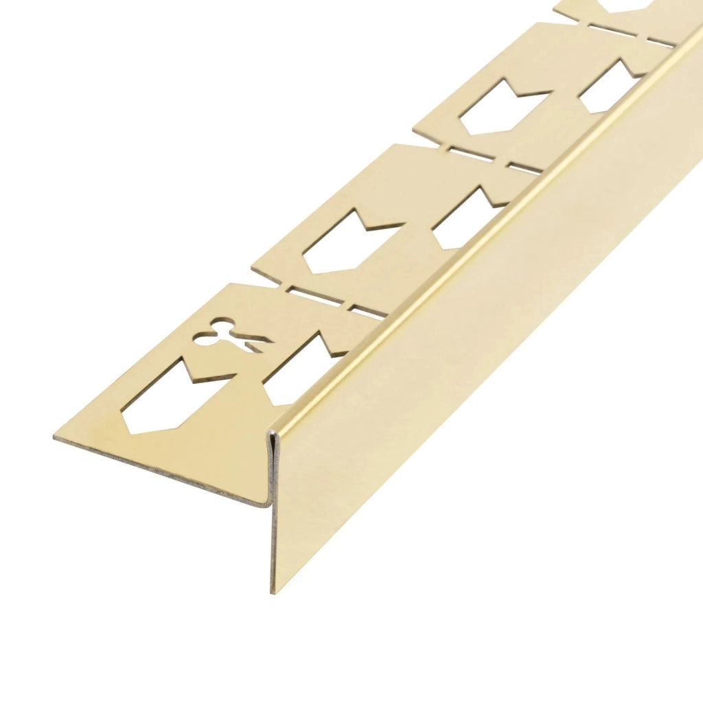 Profilo Doccia Pendenzato 140cm Gold sinistra