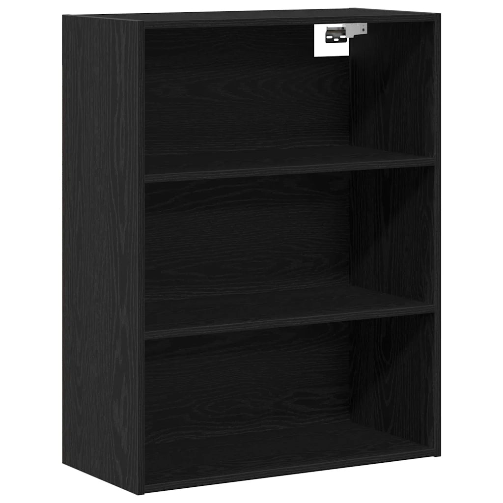 Credenza Rovere nero 69,5 x 34 x 180 cm Legno multistrato