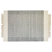 Tappeto lana grigio e bianco sporco 160 x 230 cm fatto a mano geometrico soggiorno camera da letto