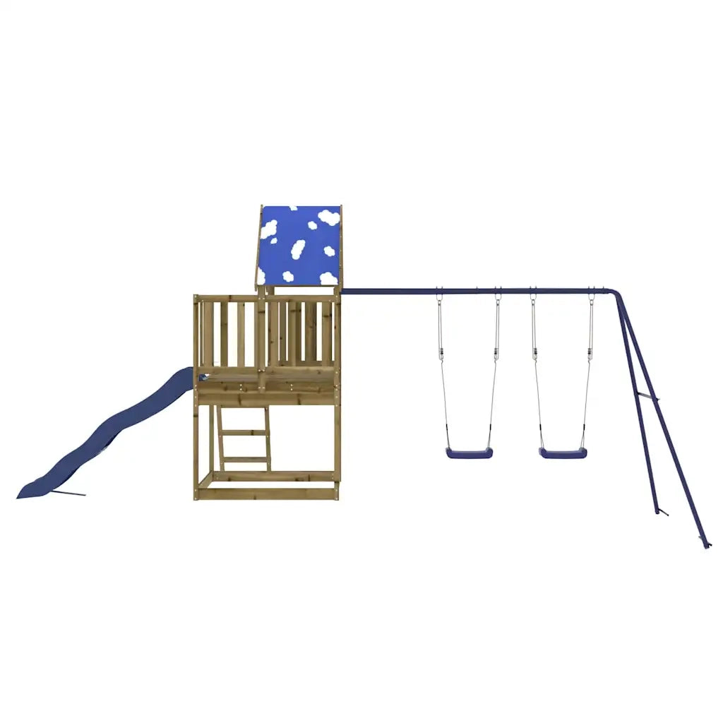 Set da Gioco da Esterno in Legno di Pino Impregnato 3279210
