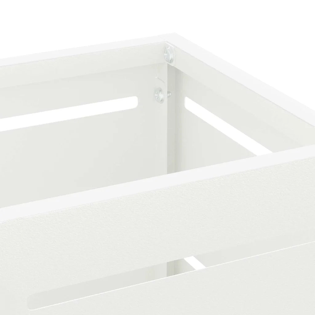 Supporto per Ombrellone Bianco 15,5 x 15,5 x 49 cm Acciaio CFW5768285