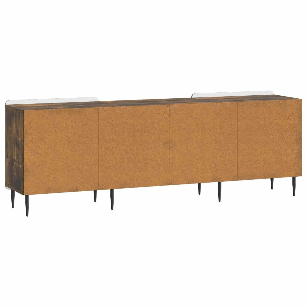 Mobile TV Rovere Fumo 150 x 31 x 52 cm Legno ingegnerizzato 894460