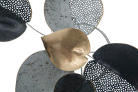 Pannello Half Leaf 62,5x5,5x40 cm in Ferro Multicolor