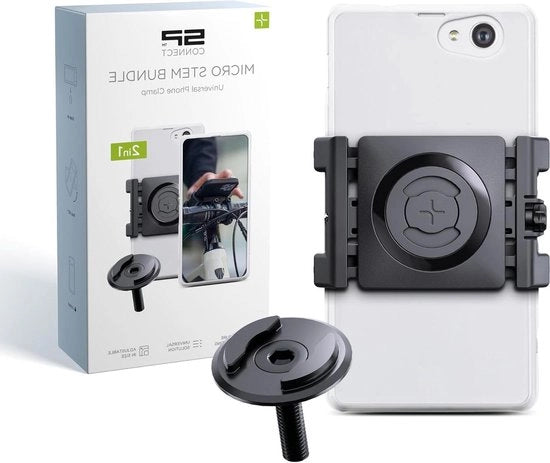 Sostegno per montaggio a vite per clamp - SPC+ - holder per smartphone al manubrio con micro clamp di montaggio | holder per smartphone per bicicletta | holder per telefono cellulare