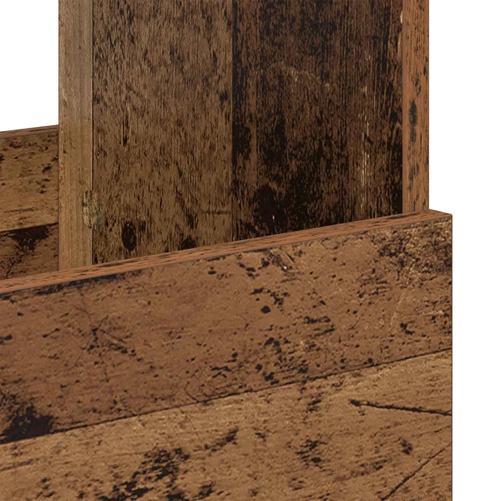 Scaffale per riviste Legno vecchio 102 x 30 x 45 cm CFW5127650