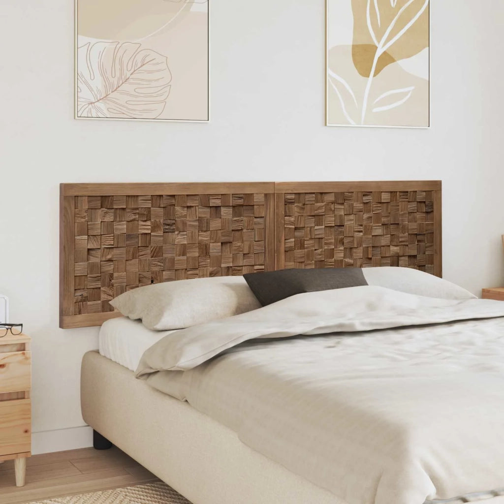 Testiera | Testata Naturale Legno di teak solido