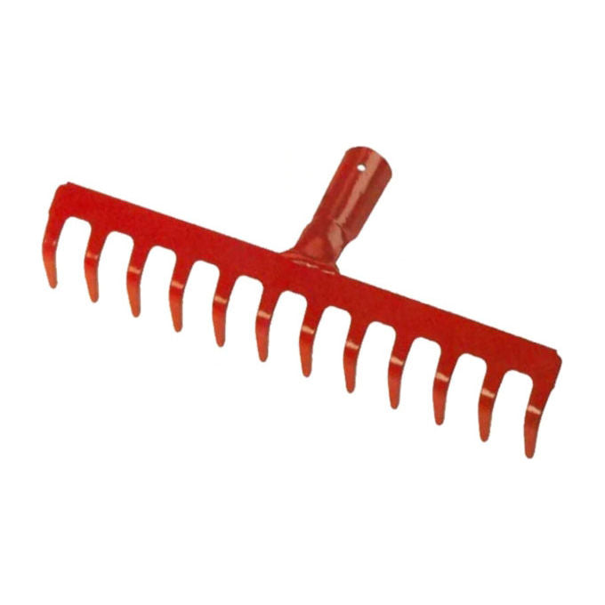 Il Campo 09493 Rastrello Acciaio 10 Denti Pesante