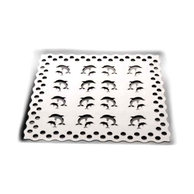Xtra 10517 Tappeto Doccia Delfino Bianco 52x52cm