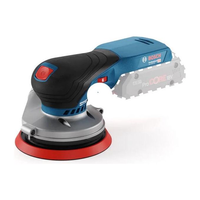 Bosch GEX 18V-125 Professional Levigatrice orbitale casuale 10000 Giri/min 20000 OPM Nero, Blu, Grigio, Rosso
