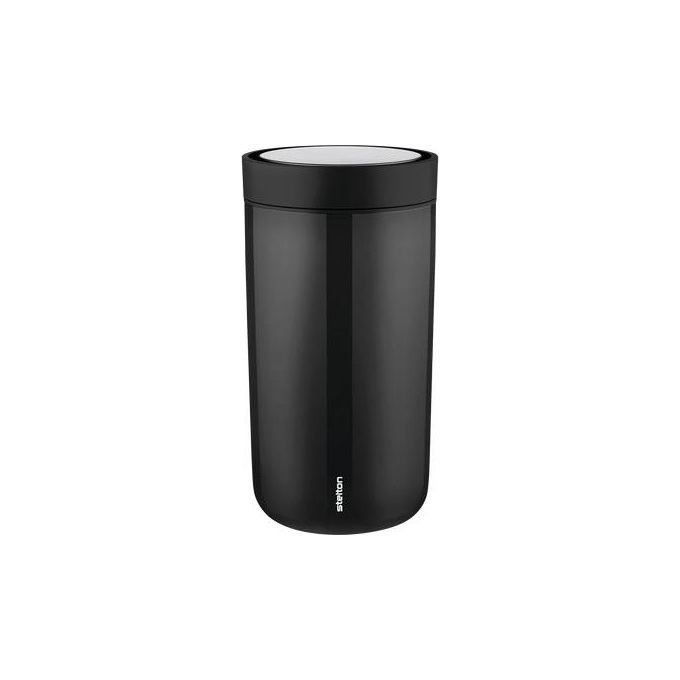 Stelton To Go Click 200 ml Nero Acciaio inossidabile