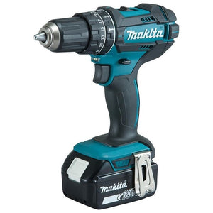Makita DHP482RFX9 Akku-Schlagbohrschrauber 18V 1900 Giri/min Senza chiave 1,5 kg Nero, Verde