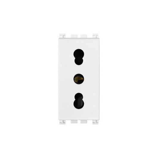 19203.B Bpresa Sicury 2P+T 16A P17/11 Bianco Arkè