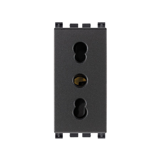 19203.B Bpresa Sicury 2P+T 16A P17/11 Grigio Arkè