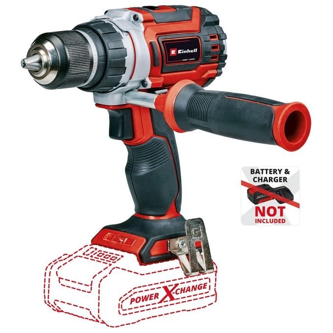 Einhell TP-CD 18/60 Li BL - Solo 2000 Giri/min 1,3 kg Nero, Grigio, Rosso