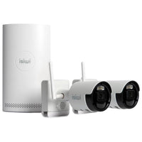 Isiwi KIT WIRELESS CONNECT AIR2 ISW-K2N8BFBTA4MP-2 GEN1 NVR 8 CANALI+ 2 TELECAMERE A BATTERIA DA 8