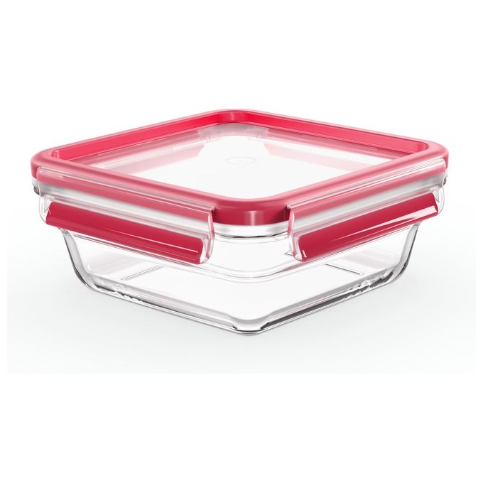 EMSA CLIP & CLOSE N10414 Quadrato Scatola 0,8 L Trasparente 1 pz