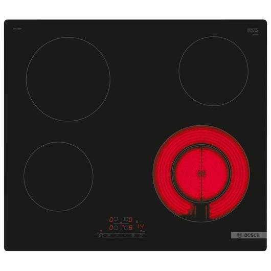 Bosch Serie 4 PKF611BB2E Piano cottura elettrico 60 cm Nero, senza profili
