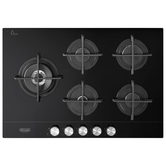 De’Longhi NSL 575D NCM piano cottura Nero Da incasso 75 cm Gas 5 Fornello(i)