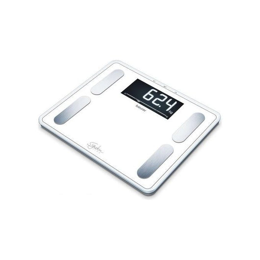 Beurer BF 410 Signature Line White Bilancia Diagnostica XXL con Portata fino a 200 kg, 35 x 30 cm, Bianco