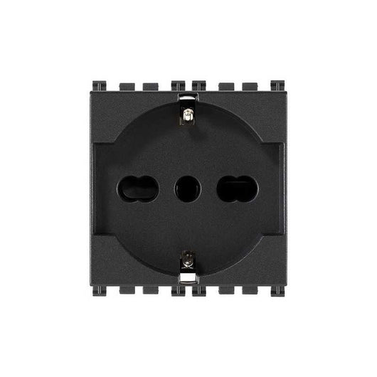 19210 Presa Sicury 2P+T 16A Universale Grigio Arkè