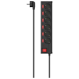 Hama 00223158 Presa elettrica intelligente 6 presa(e) AC 1,4 m 3680 W