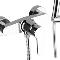 Rubinetto doccia esterno con kit doccia a 4 funzioni - serie winner