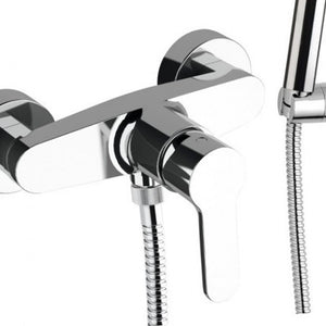 Rubinetto doccia esterno con kit doccia a 4 funzioni - serie winner