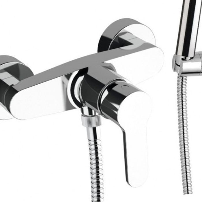 Rubinetto doccia esterno con kit doccia a 4 funzioni - serie winner