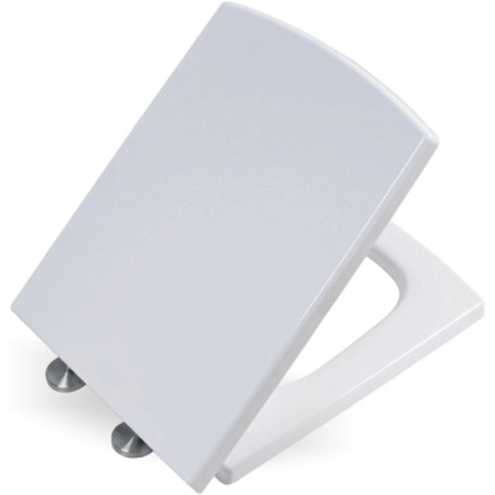 Sedile copriwater con ammortizzatore e funzione di sgancio rapid