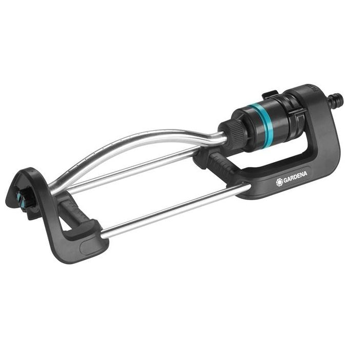 Gardena 18920-20 irrigatore Sistema di spruzzo d'acqua oscillante Nero, Argento
