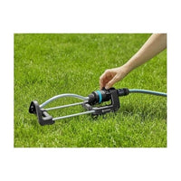 Gardena 18920-20 irrigatore Sistema di spruzzo d'acqua oscillante Nero, Argento