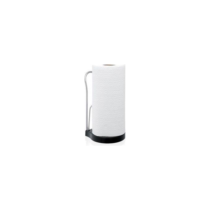 Brabantia 493546 porta asciugamani di carta Plastica, Acciaio Nero, Argento