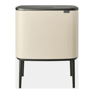 Brabantia Bo Touch Bin 33 L 3 cestello/i Beige