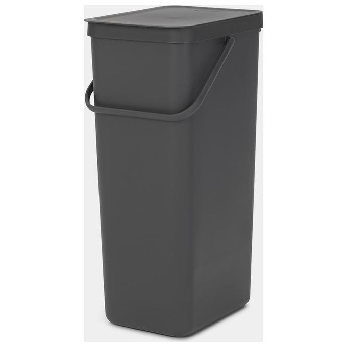 Brabantia SORT & GO RECYCLE BIN 40 L Rettangolare Grigio