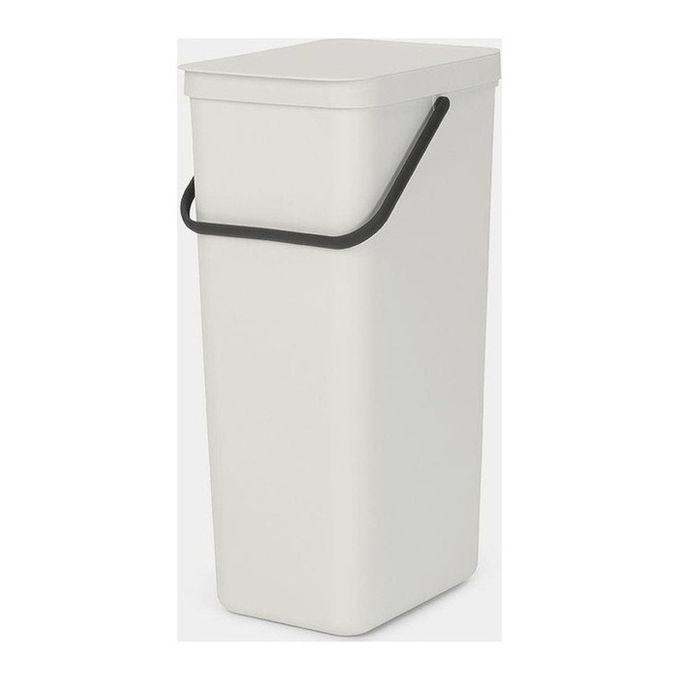 Brabantia Sort & Go 40 L Rettangolare Plastica Grigio chiaro