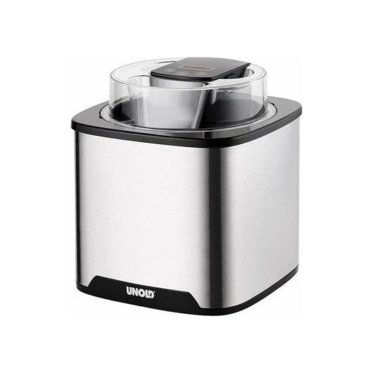 Unold 48855 macchina per gelato Gelatiera tradizionale 1,5 L 12 W Nero, Acciaio inox