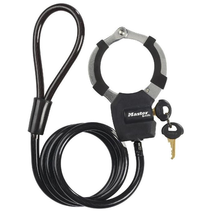 MASTER LOCK Street Cuff Nero 1000 mm Antifurto